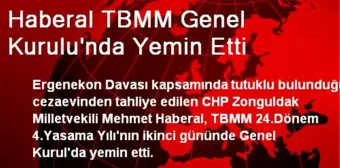 Haberal TBMM Genel Kurulu'nda Yemin Etti