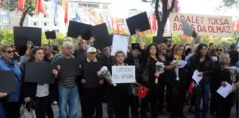 Balyoz Hükümlüsü Asker Yakınlarından 'Adalet İçin Sessiz Çığlık' Eylemi