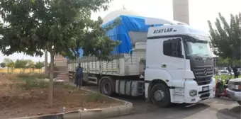 Malatya Belediyesi Tarafından Gönderilen Yardım Tır'ı Şanlıurfa'da