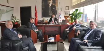 Tekirdağ Belde Belediyeleri Başkanlarından Tekirdağ Belediye Başkanına Ziyaret