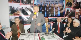 AK Parti Yozgat Belediye Başkan Adayı Arslan'a 'Milli Görüş' Desteği