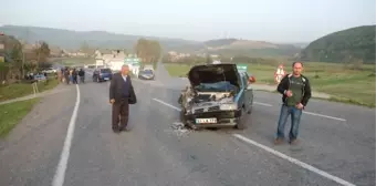 Kdz. Ereğli'de Trafik Kazası: 1 Yaralı