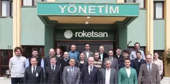 Agü Öğretim Üyeleri Roketsan'ı Ziyaret Etti