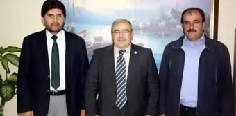 AK Parti'li Üzülmez'den Derbent Belediyesine Ziyaret