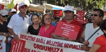 Foça'da 'Sessiz Çığlık' Eylemi