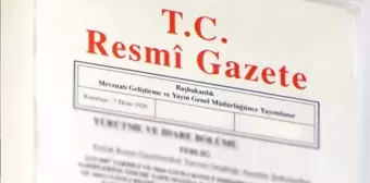 Atama Kararları Resmi Gazete'de