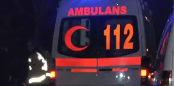 Devrilen Otomobilde Bulunan Biri Çocuk 4 Kişi Yaralandı