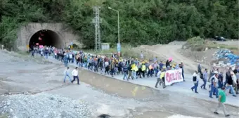 Madenciler Ereğli'den Zonguldak'a Yürüyor (4)