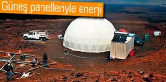 Mars'ta Kurulacak Astronot Evlerini Canlandırdılar