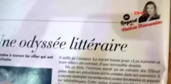 Yazar Nedim Gürsel, Paris'te İmza Günü Düzenledi