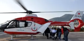 Kazada Yaralanan Genç Helikopterle İzmir'e Sevk Edildi