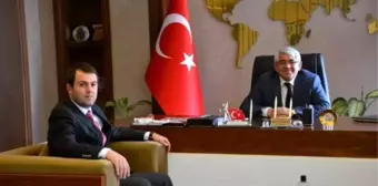 Onur Ersançmış Başkan Karaçanta'yı Ziyaret Etti