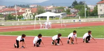 Bolu'da ' Atletizmle Geleceğe Projesi' Ödül Töreni Yapıldı