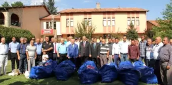 Çorum'da Amatör Kulüplere Malzeme Yardımı