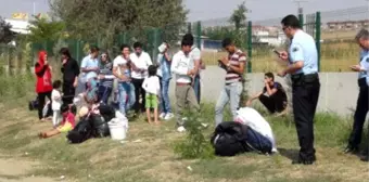 Taksilerle Edirne'ye Gitmek İsteyen 23 Suriyeli Yakalandı