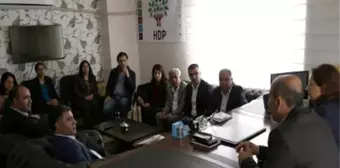 DTB'den HDP'ye Ziyaret