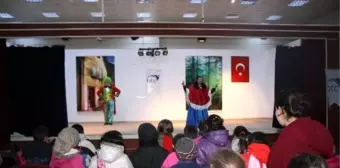 Pasinler'de Çocuklar Tiyatroyla Buluştu