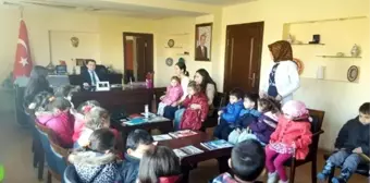 Miniklerden Kaymakam Alparslan'a Teşekkür