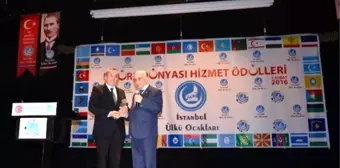 Emektar Gazeteci Sallı'ya Türk Dünyası Hizmet Ödülü