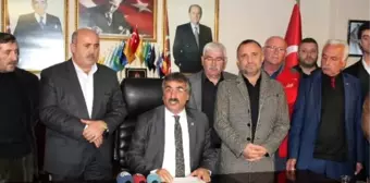 Görevden Alınan MHP Trabzon İl Başkanı Muammer Demeli Basın Toplantısı Düzenledi