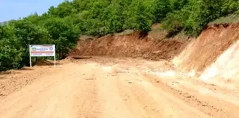 6 Metre Genişliğindeki Yol 8 Metreye Çıkarılıyor