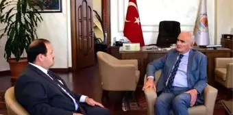 Kadir Güven'den Başkan Yılmaz'a Veda Ziyareti