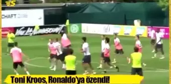 Toni Kroos, Ronaldo'ya Özendi