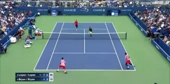 ABD Açık: Feliciano Lopez & Marc Lopez - Bob Bryan & Mike Bryan (Özet)