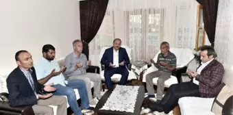 Kaymakam Mantı ve Başkan Akgül'den Şehit Ailelerine ve Gazilere Ziyaret