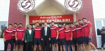 Başkan Eroplu'ndan Tokatspor'a Moral Ziyareti