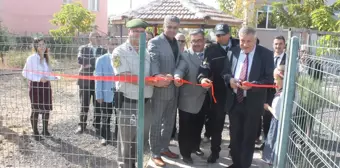 Yazıhüyük'te Kütüphane ve Çim Saha Açılışı