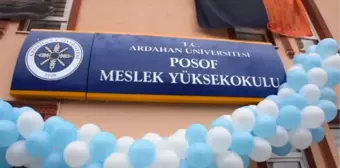 Ardahan Posof Meslek Yüksekokulu'na Davul-Zurnalı Açılış