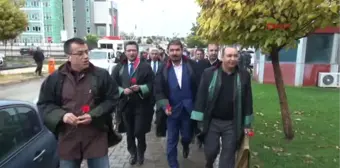 Gaziantep'te Avukatlardan Adliyeye 'Taziye' Ziyareti