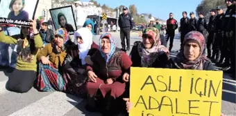 Aslı İçin Yolu Kapattılar