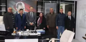 AK Parti İlçe Teşkilatından Kaymakam Özcan'a Ziyaret