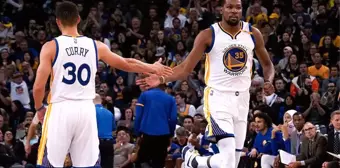 Curry-Durant İkilisi Warriors'ı Galibiyete Taşıdı