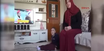 Şanlıurfa Cam Kemik Kardeşlerin Karne Sevinci