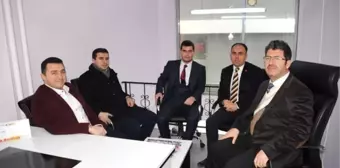 Başkan Bakıcı'dan Yeni Bozüyük Gazetesi'ne Ziyaret