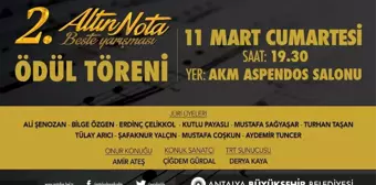 Altın Nota Beste Yarışması'nda Ödül Heyecanı