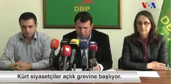 Kürt Siyasetçiler Açlık Grevine Başlıyor