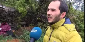 Yol Kenarına Dökülen Kaçak Hafriyat Havadan Görüntülendi