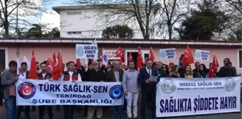 Sağlık Çalışanı İşçan'ın Saldırıya Uğramasına Tepki