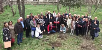 Erzurum Lisesi'nin 81 Yılı Mezunlarından, Okul Bahçesine 100 Hatıra Fidan