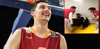 Galatasaraylı Basketbolcular Tiki Olan Kulüp Çalışanına Takıldı