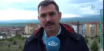 Yıldırım Düşme Anını Böyle Görüntüledi