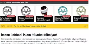 Diyanet Teftiş Kurulu, İslam Alimlerine ve Numan Kurtulmuş'a Hakaret Eden Hadsiz İmamı Korudu