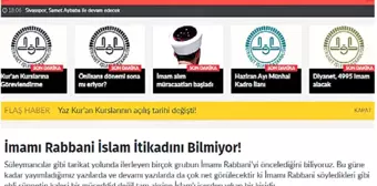 Islam Alimlerine ve Kurtulmuş'a Hakaret Eden Imamı Diyanet Korumuş