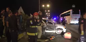 Polis Ekip Otosuyla Otomobil Çarpıştı: 1 Ölü, 5 Yaralı