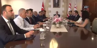 Akıncı, Siyasi Parti Temsilcileri ile Bir Arada