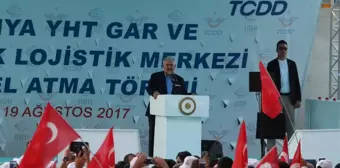 Başbakan Yıldırım, Konya Yht Garı ile Kayacık Lojistik Merkezi'nin Temelini Attı